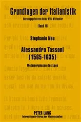 Book cover of Alessandro Tassoni (1565-1635) by Heinz Willi Wittschier