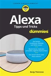 Book cover of Alexa Tipps und Tricks für Dummies by Benjy Thömmes