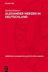 Book cover of Alexander Herzen in Deutschland by Eberhard Reissner