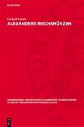 Book cover of Alexanders Reichsmünzen by Gerhard Kleiner