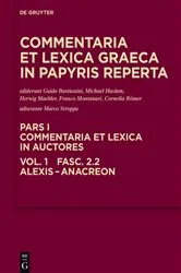 Book cover of Alexis - Anacreon by Guido Bastianini