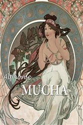 Book cover of Alfons Mucha by Patrick Bade