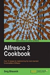 Book cover of Alfresco 3 Cookbook by Snig Bhaumik