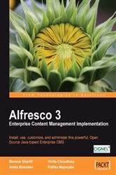 Book cover of Alfresco 3 Enterprise Content Management Implementation by Amita Bhandari