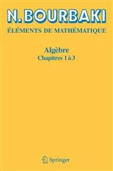 Book cover of Algèbre (2nd ed.) by N. Bourbaki