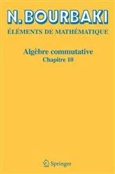 Book cover of Algèbre commutative by N. Bourbaki