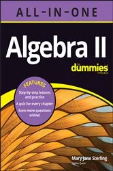 Book cover of Algebra II All-in-One For Dummies by Mary Jane Sterling