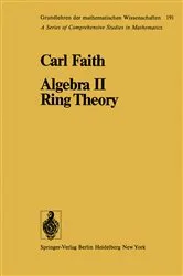 Book cover of Algebra II Ring Theory by Carl Faith