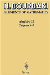 Book cover of Algebra II by N. Bourbaki