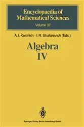 Book cover of Algebra IV by A.I. Kostrikin