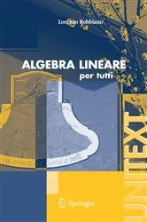 Book cover of Algebra lineare by Lorenzo Robbiano