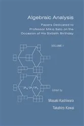 Book cover of Algebraic Analysis by Unknown