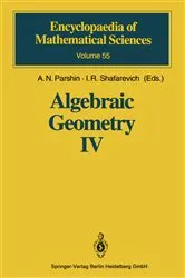 Book cover of Algebraic Geometry IV by A.N. Parshin