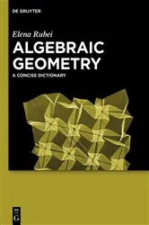 Book cover of Algebraic Geometry by Elena Rubei