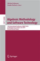 Book cover of Algebraic Methodology and Software Technology by Michael Johnson