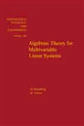 Book cover of Algebraic Theory for Multivariable Linear Systems by Blomberg