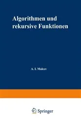 Book cover of Algorithmen und rekursive Funktionen by Unknown