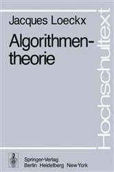 Book cover of Algorithmentheorie by J. Loeckx
