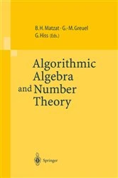 Book cover of Algorithmic Algebra and Number Theory by B.Heinrich Matzat