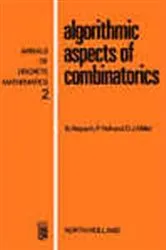 Book cover of Algorithmic Aspects of Combinatorics by Unknown