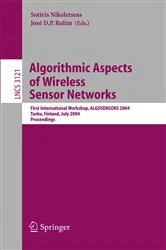 Book cover of Algorithmic Aspects of Wireless Sensor Networks by Sotiris Nikoletseas