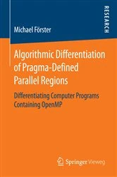 Book cover of Algorithmic Differentiation of Pragma-Defined Parallel Regions by Michael Förster