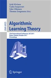 Book cover of Algorithmic Learning Theory by Jyriki Kivinen