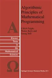 Book cover of Algorithmic Principles of Mathematical Programming by Ulrich Faigle