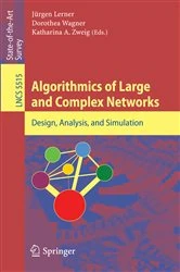 Book cover of Algorithmics of Large and Complex Networks by Jürgen Lerner