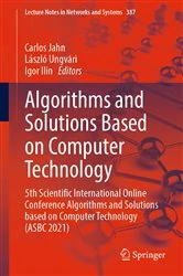 Book cover of Algorithms and Solutions Based on Computer Technology by Carlos Jahn