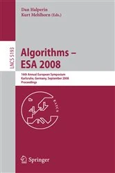 Book cover of Algorithms - ESA 2008 by Kurt Mehlhorn