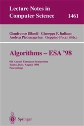 Book cover of Algorithms - ESA '98 by Gianfranco Bilardi