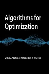 Book cover of Algorithms for Optimization by Mykel J. Kochenderfer