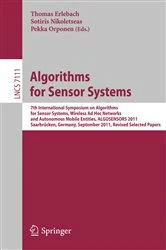 Book cover of Algorithms for Sensor Systems by Thomas Erlebach
