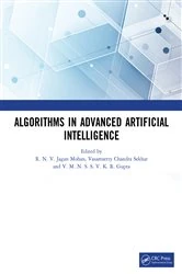 Book cover of Algorithms in Advanced Artificial Intelligence by R. N. V. Jagan Mohan