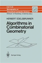 Book cover of Algorithms in Combinatorial Geometry by Herbert Edelsbrunner