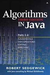 Book cover of Algorithms in Java, Parts 1-4 (3rd ed.) by Robert Sedgewick
