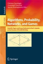 Book cover of Algorithms, Probability, Networks, and Games by Christos Zaroliagis