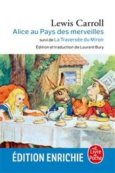 Book cover of Alice au Pays des Merveilles, suivi de De l'autre côté du miroir by Lewis Carroll