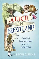 Book cover of Alice in Brexitland by Lucien Young