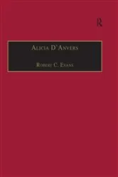 Book cover of Alicia D'Anvers by Robert C. Evans