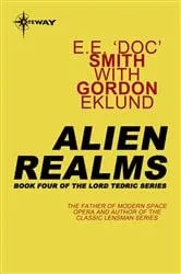 Book cover of Alien Realms by E.E. 'Doc' Smith