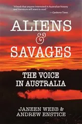 Book cover of Aliens & Savages by Janeen Webb