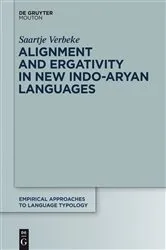 Book cover of Alignment and Ergativity in New Indo-Aryan Languages by Saartje Verbeke
