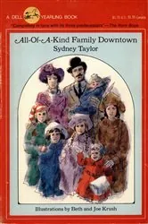 Book cover of All-of-a-Kind Family Downtown by Sydney Taylor