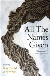 Book cover of All The Names Given: Poems by Raymond Antrobus