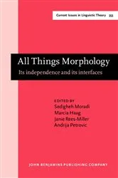 Book cover of All Things Morphology by Unknown
