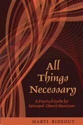 Book cover of All Things Necessary by Marti Rideout