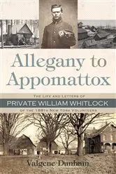 Book cover of Allegany to Appomattox by Valgene Dunham