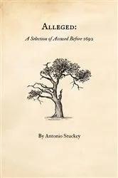 Book cover of Alleged by Unknown
